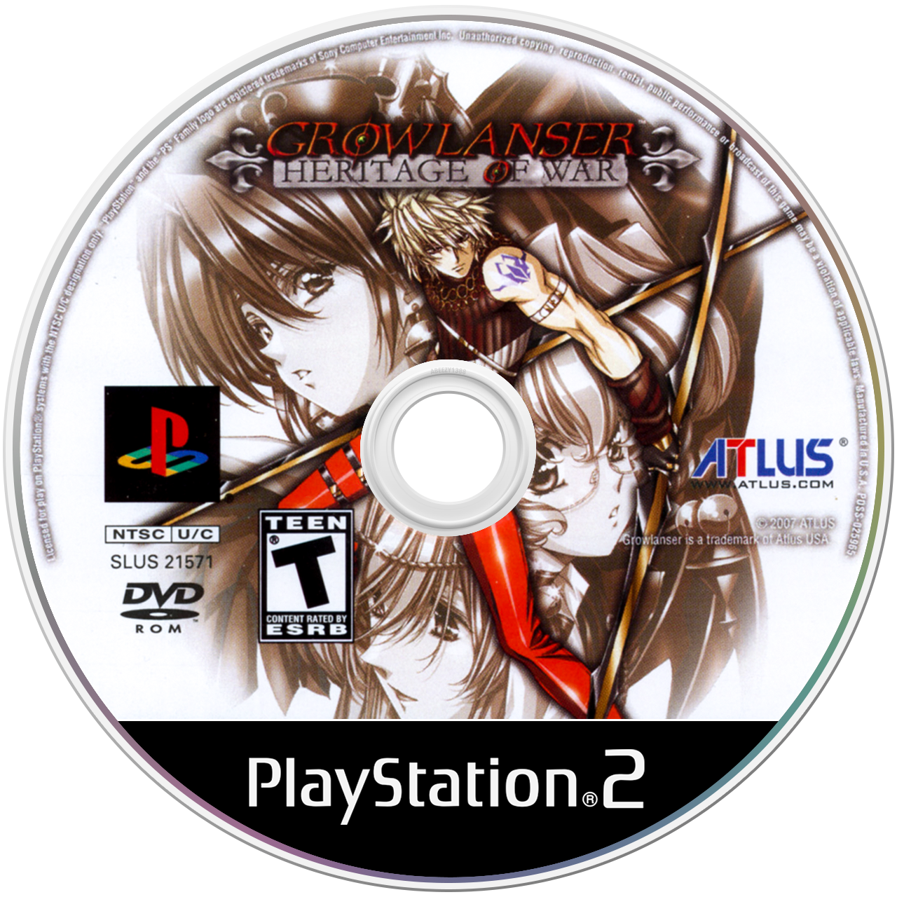 Growlanser Heritage Of War media 5 for Playstation 2